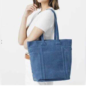 HAMMITT Otis Tote Blue Skies Nubuck Leather Tote